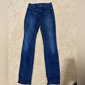 7 For All  Mankind Women's Jeans High waist Skinny Blue Size 25